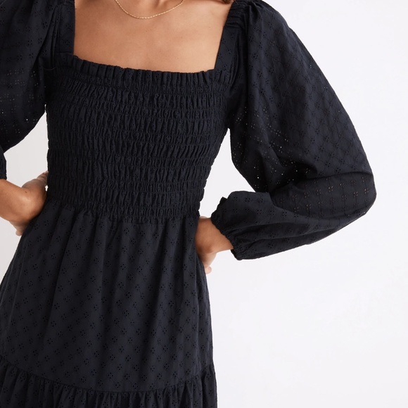 Madewell | Lucie Cutout-Back Midi Dress - Picture 6 of 8